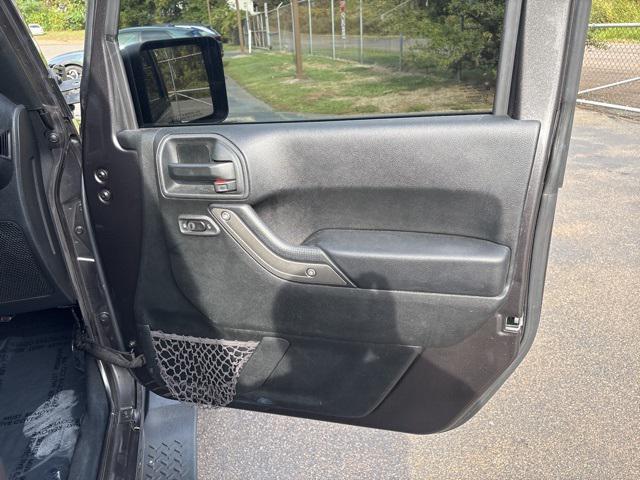 used 2017 Jeep Wrangler Unlimited car, priced at $18,000