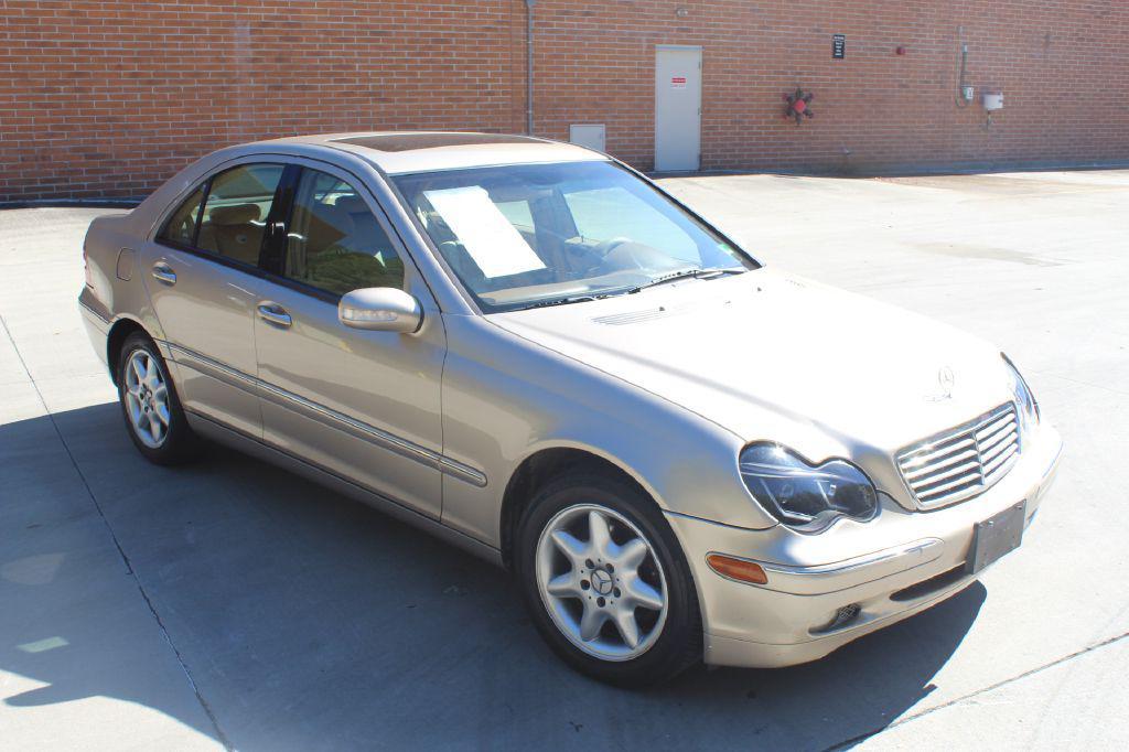 used 2003 Mercedes-Benz C-Class car, priced at $4,490