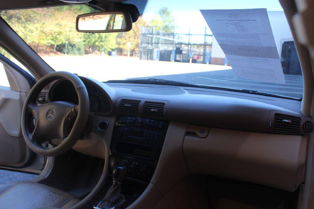 used 2003 Mercedes-Benz C-Class car, priced at $4,490