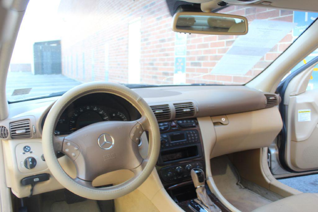 used 2003 Mercedes-Benz C-Class car, priced at $4,490