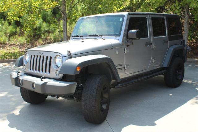 used 2016 Jeep Wrangler Unlimited car, priced at $14,480