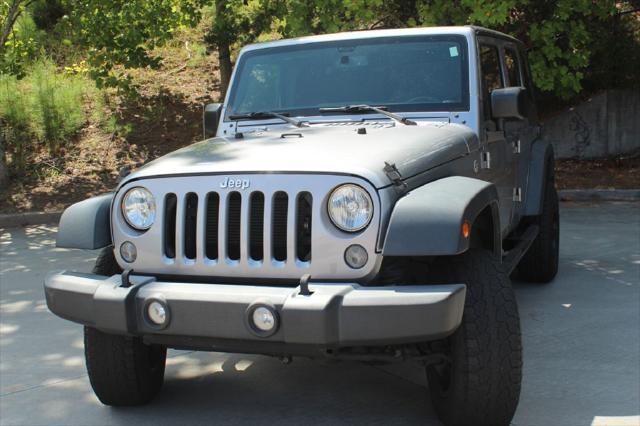 used 2016 Jeep Wrangler Unlimited car, priced at $14,480