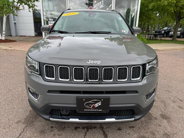 used 2021 Jeep Compass car, priced at $19,998