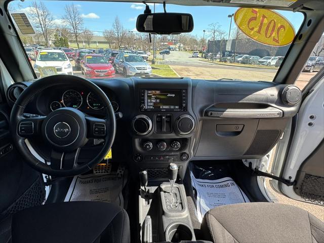 used 2015 Jeep Wrangler car, priced at $12,998