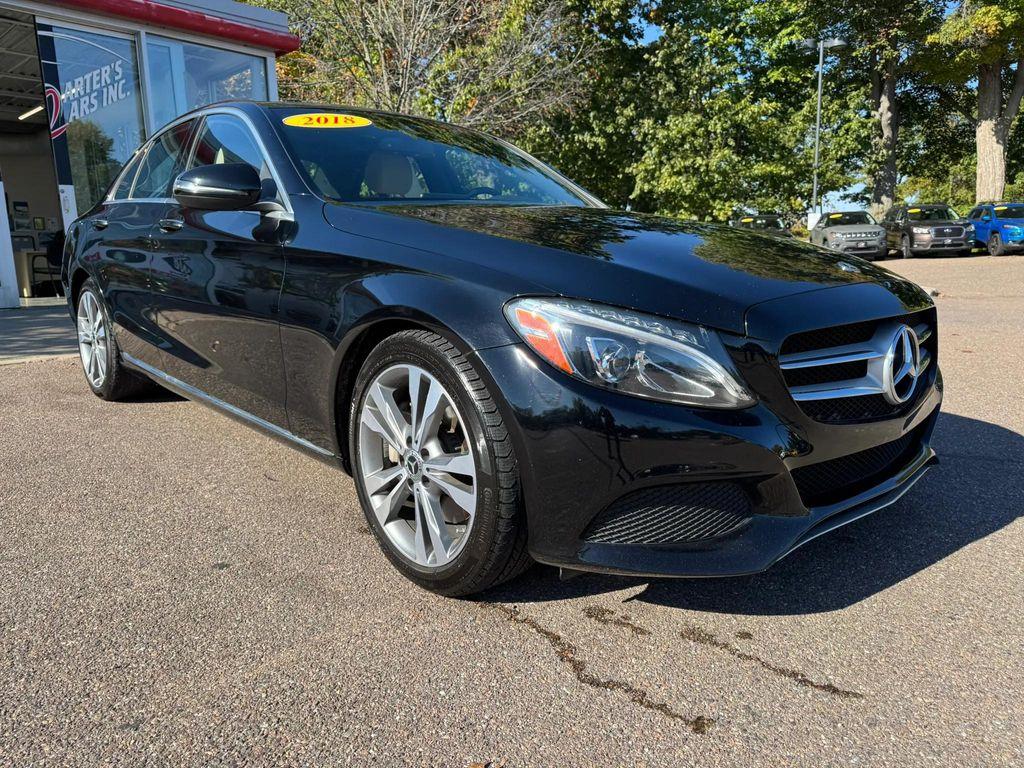 used 2018 Mercedes-Benz C-Class car, priced at $18,998