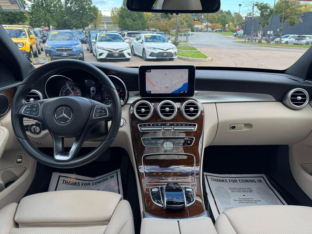 used 2018 Mercedes-Benz C-Class car, priced at $18,998