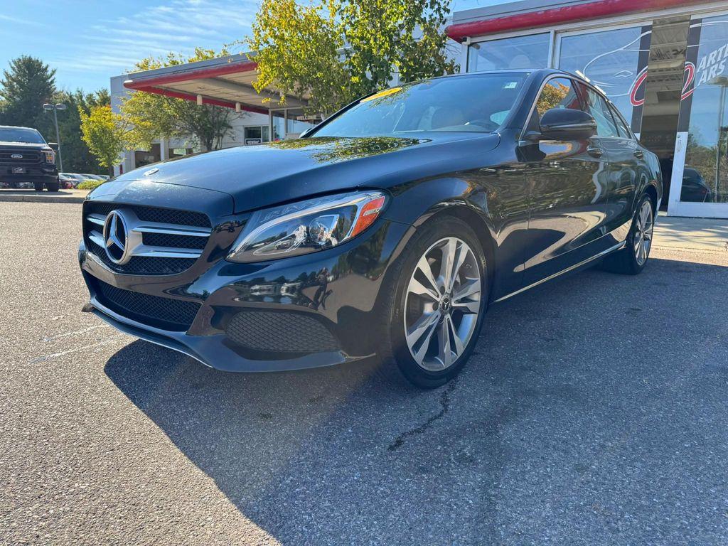 used 2018 Mercedes-Benz C-Class car, priced at $18,998