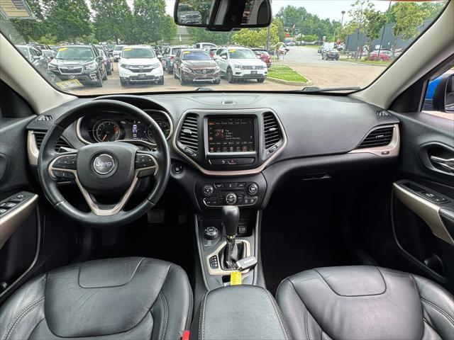 used 2018 Jeep Cherokee car, priced at $15,498