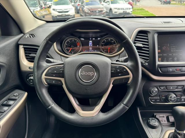 used 2018 Jeep Cherokee car, priced at $15,498