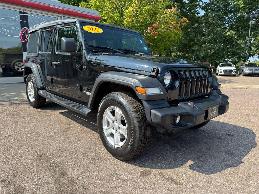 used 2021 Jeep Wrangler Unlimited car, priced at $29,998