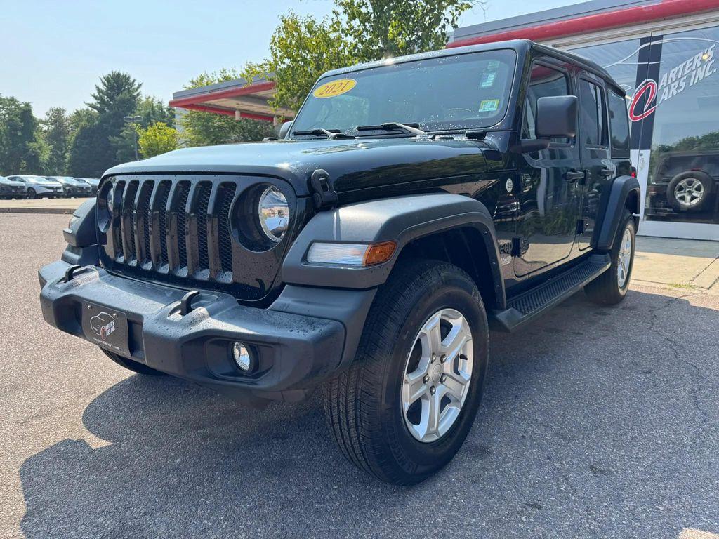 used 2021 Jeep Wrangler Unlimited car, priced at $29,998