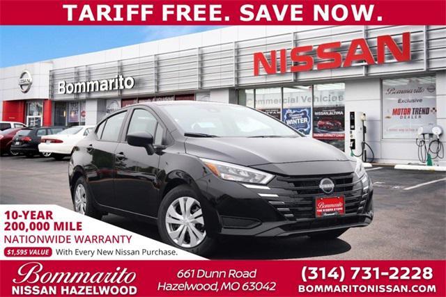new 2025 Nissan Versa car, priced at $19,008