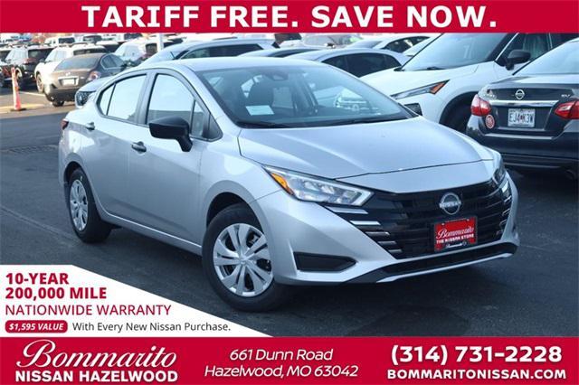 new 2025 Nissan Versa car, priced at $17,570