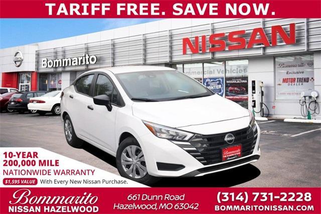 new 2025 Nissan Versa car, priced at $19,008
