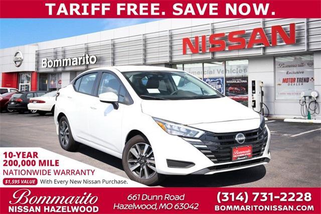 new 2025 Nissan Versa car, priced at $20,943