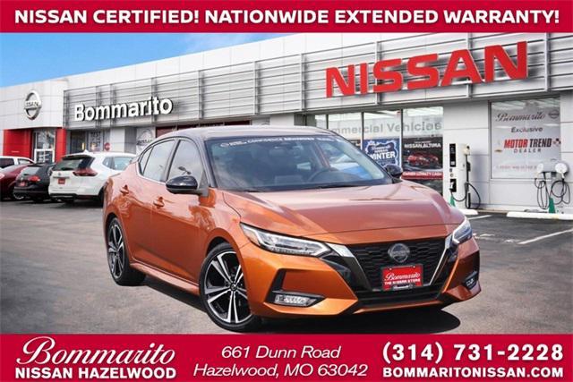 used 2021 Nissan Sentra car, priced at $21,975