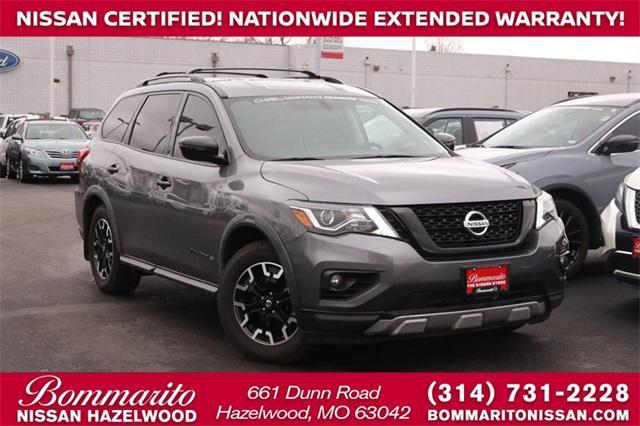 used 2020 Nissan Pathfinder car, priced at $22,995