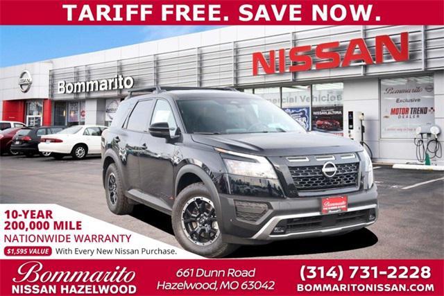 new 2025 Nissan Pathfinder car, priced at $42,155