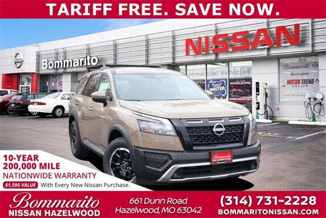 new 2025 Nissan Pathfinder car, priced at $41,100