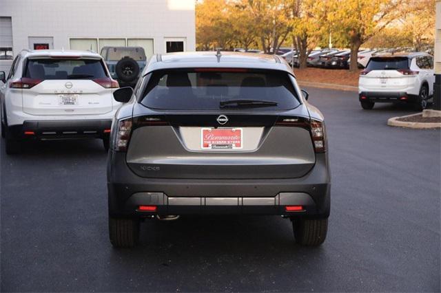 new 2025 Nissan Kicks car, priced at $24,675