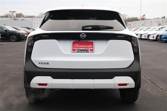 new 2025 Nissan Kicks car, priced at $25,575