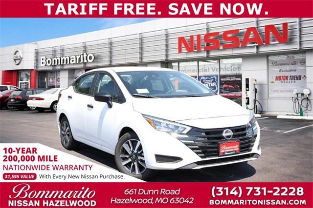 new 2025 Nissan Versa car, priced at $20,258