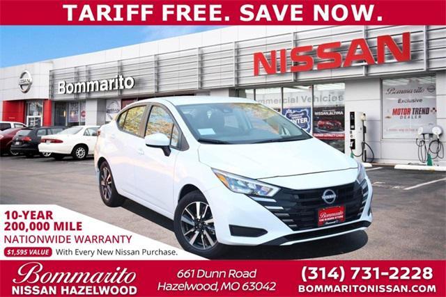new 2025 Nissan Versa car, priced at $21,090