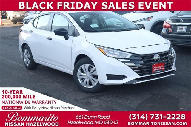 new 2025 Nissan Versa car, priced at $17,570