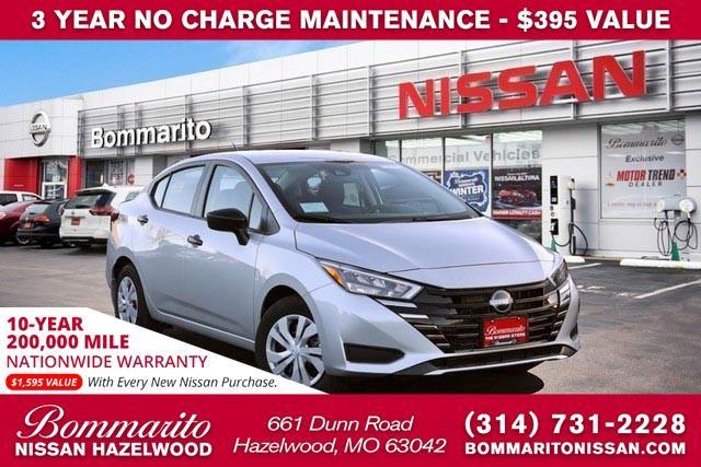 new 2025 Nissan Versa car, priced at $20,395