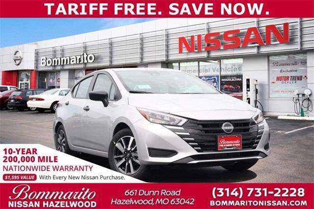 new 2025 Nissan Versa car, priced at $20,168
