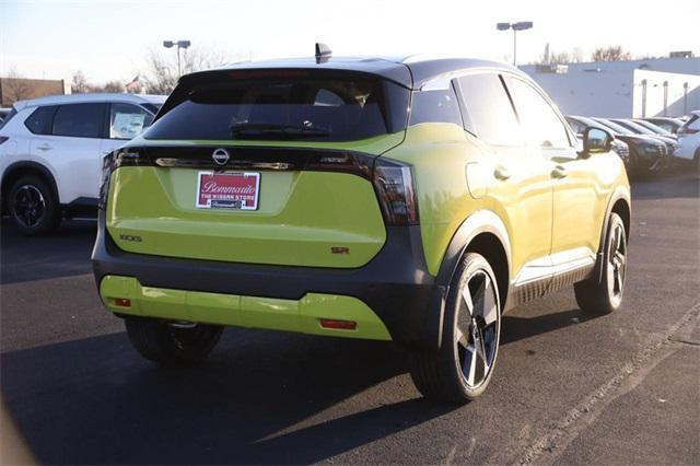 new 2025 Nissan Kicks car, priced at $27,855