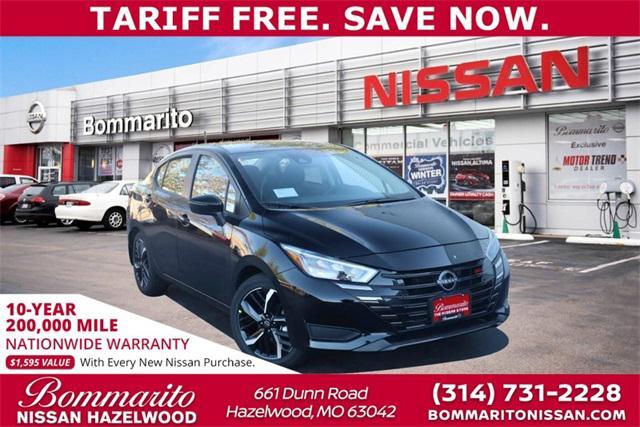 new 2025 Nissan Versa car, priced at $21,340