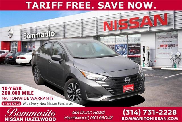 new 2025 Nissan Versa car, priced at $20,573