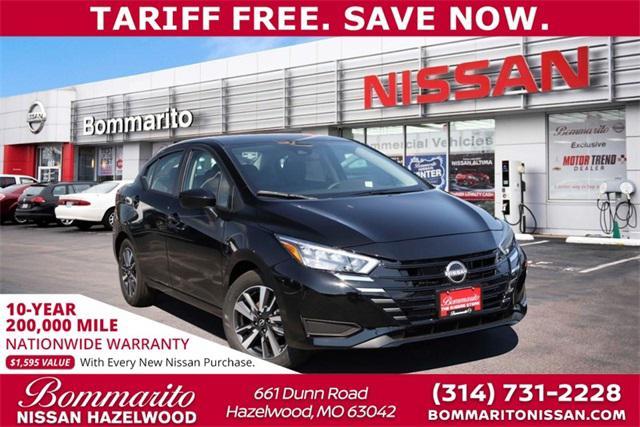 new 2025 Nissan Versa car, priced at $20,363