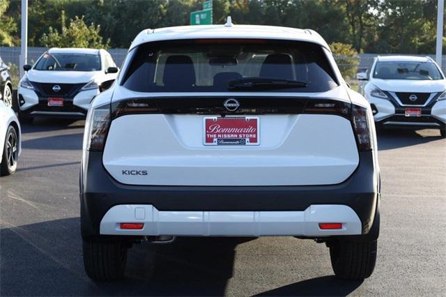 new 2025 Nissan Kicks car, priced at $25,100