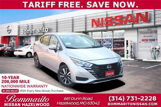 new 2025 Nissan Versa car, priced at $20,573