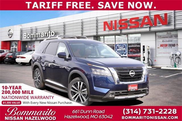new 2025 Nissan Pathfinder car, priced at $50,180