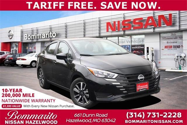 new 2025 Nissan Versa car, priced at $20,573