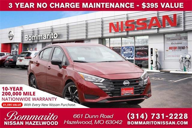 new 2024 Nissan Versa car, priced at $20,846