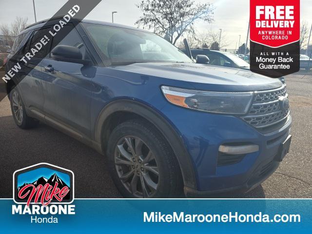 used 2021 Ford Explorer car, priced at $29,374