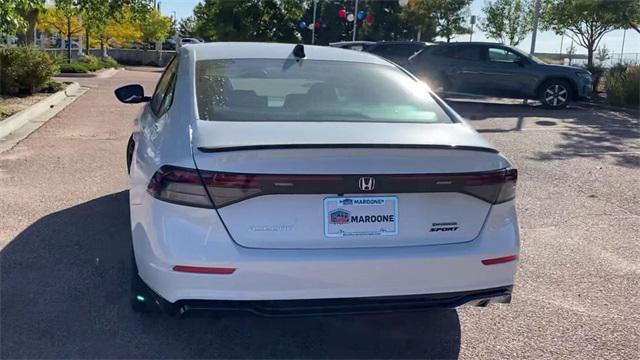 new 2024 Honda Accord Hybrid car, priced at $37,220