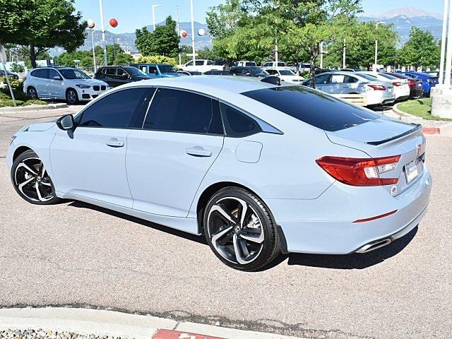 used 2021 Honda Accord car, priced at $27,302