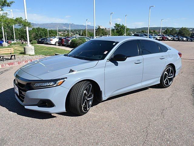 used 2021 Honda Accord car, priced at $27,302
