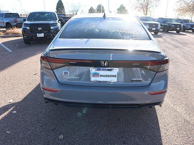 new 2025 Honda Accord Hybrid car, priced at $35,989