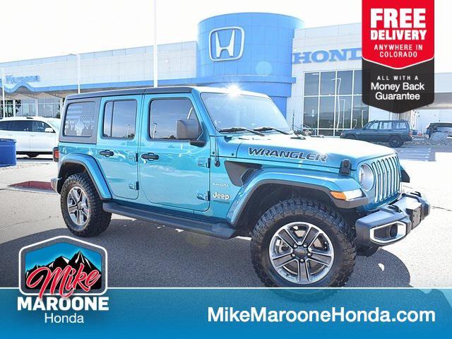used 2020 Jeep Wrangler Unlimited car, priced at $31,246