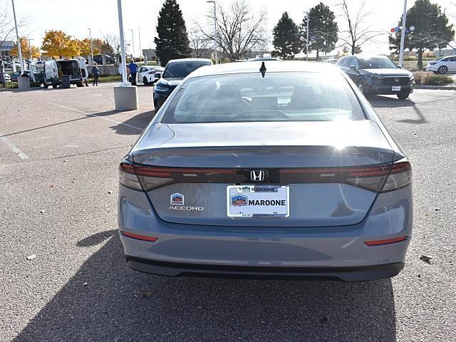 new 2025 Honda Accord car, priced at $32,210