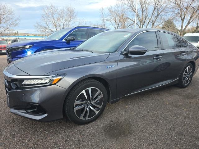 used 2021 Honda Accord Hybrid car, priced at $26,356