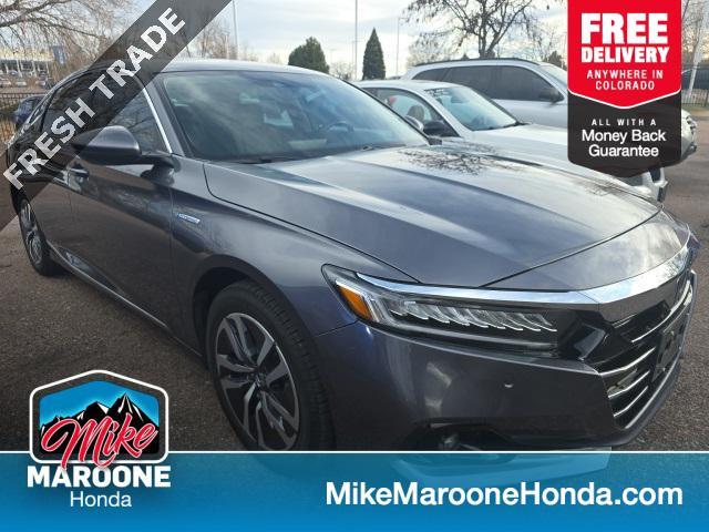 used 2021 Honda Accord Hybrid car, priced at $26,356