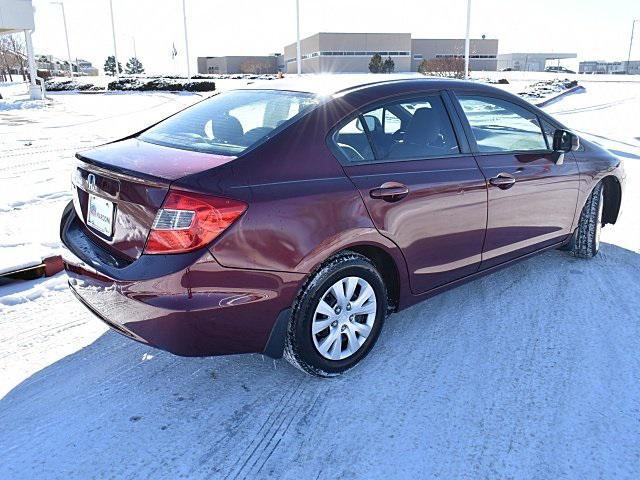 used 2012 Honda Civic car, priced at $8,783