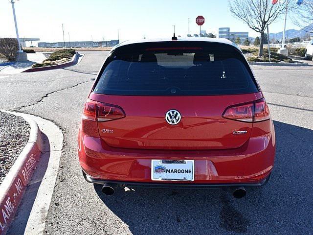 used 2017 Volkswagen Golf GTI car, priced at $17,378